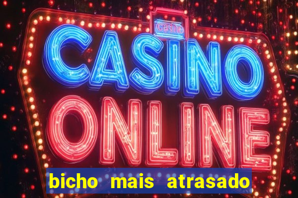 bicho mais atrasado na bahia